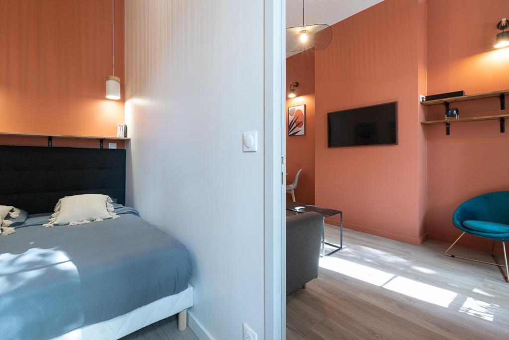 Appart T2 Voltaire - Chambre Separee - Part Dieu Lyon Eksteriør billede